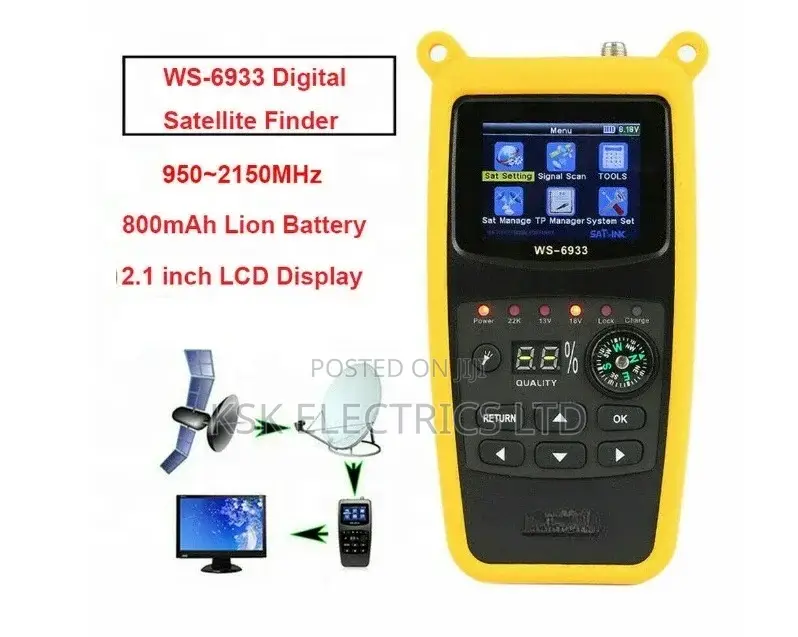 Display Digital Satellite Finder Meter