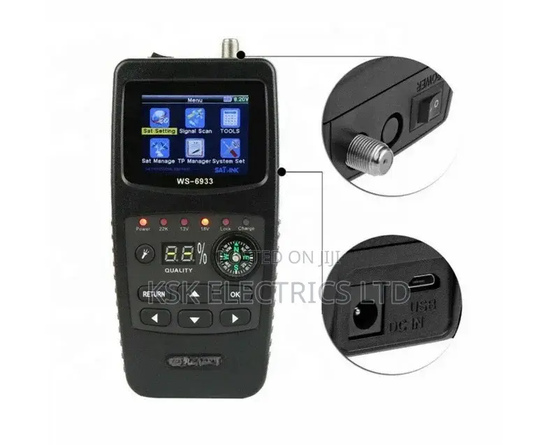Display Digital Satellite Finder Meter