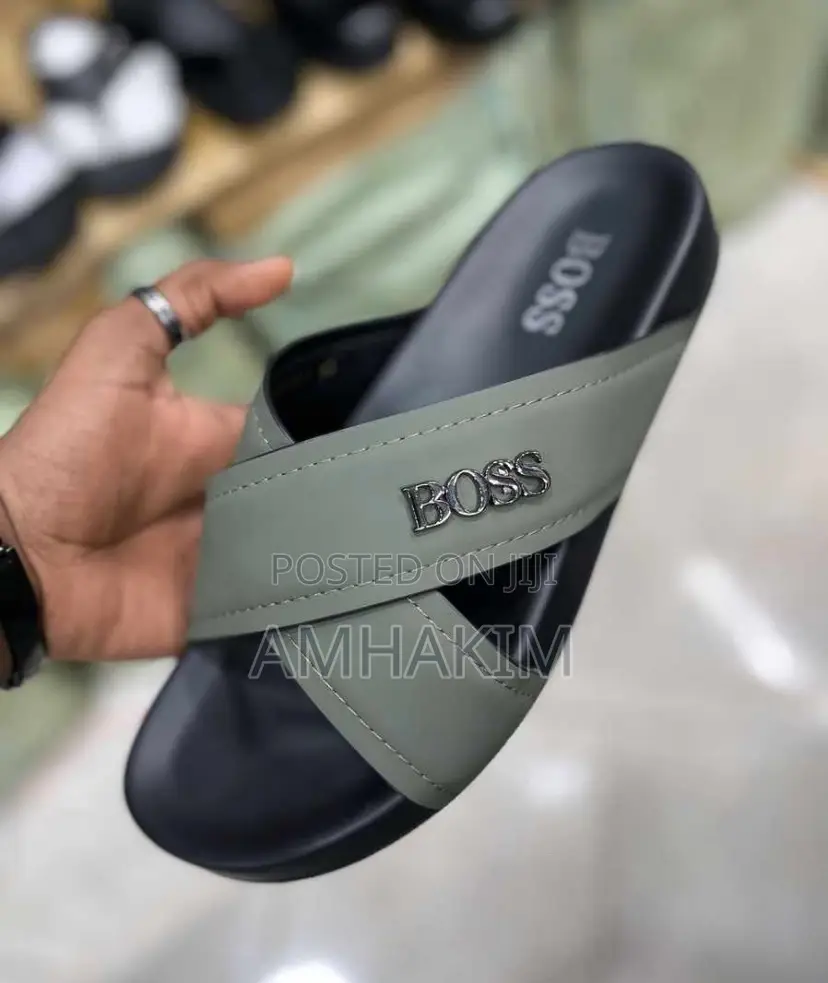 Classic Crossed Sandals for Men in Stock