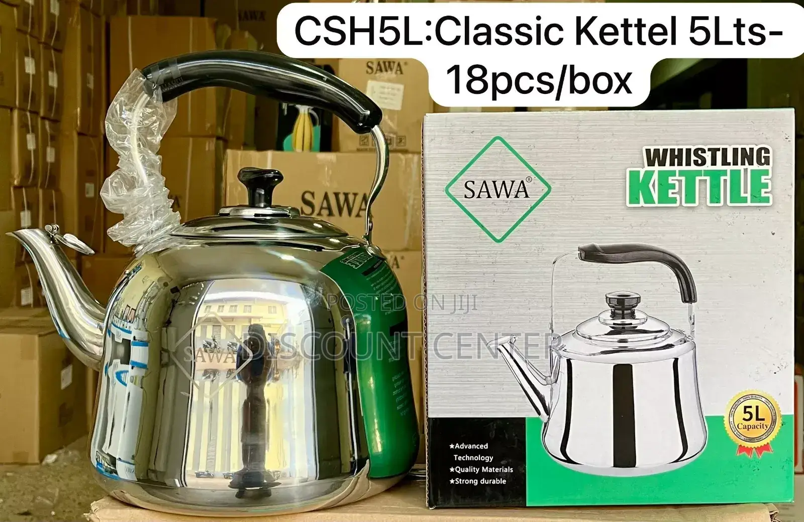 Whistling Kettle 5 Liter