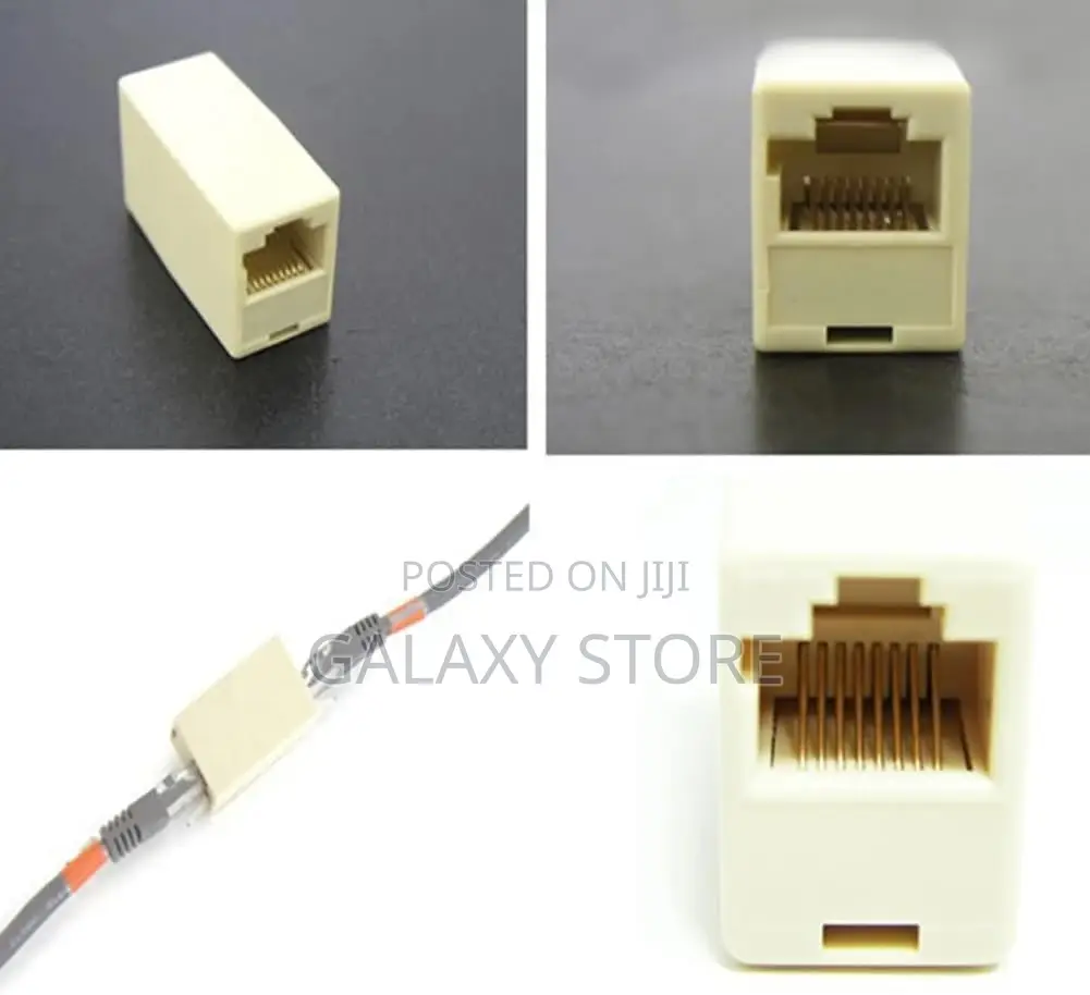 RJ45 Extender Ethernet Connector Cat6 Cat5e Cable Connector