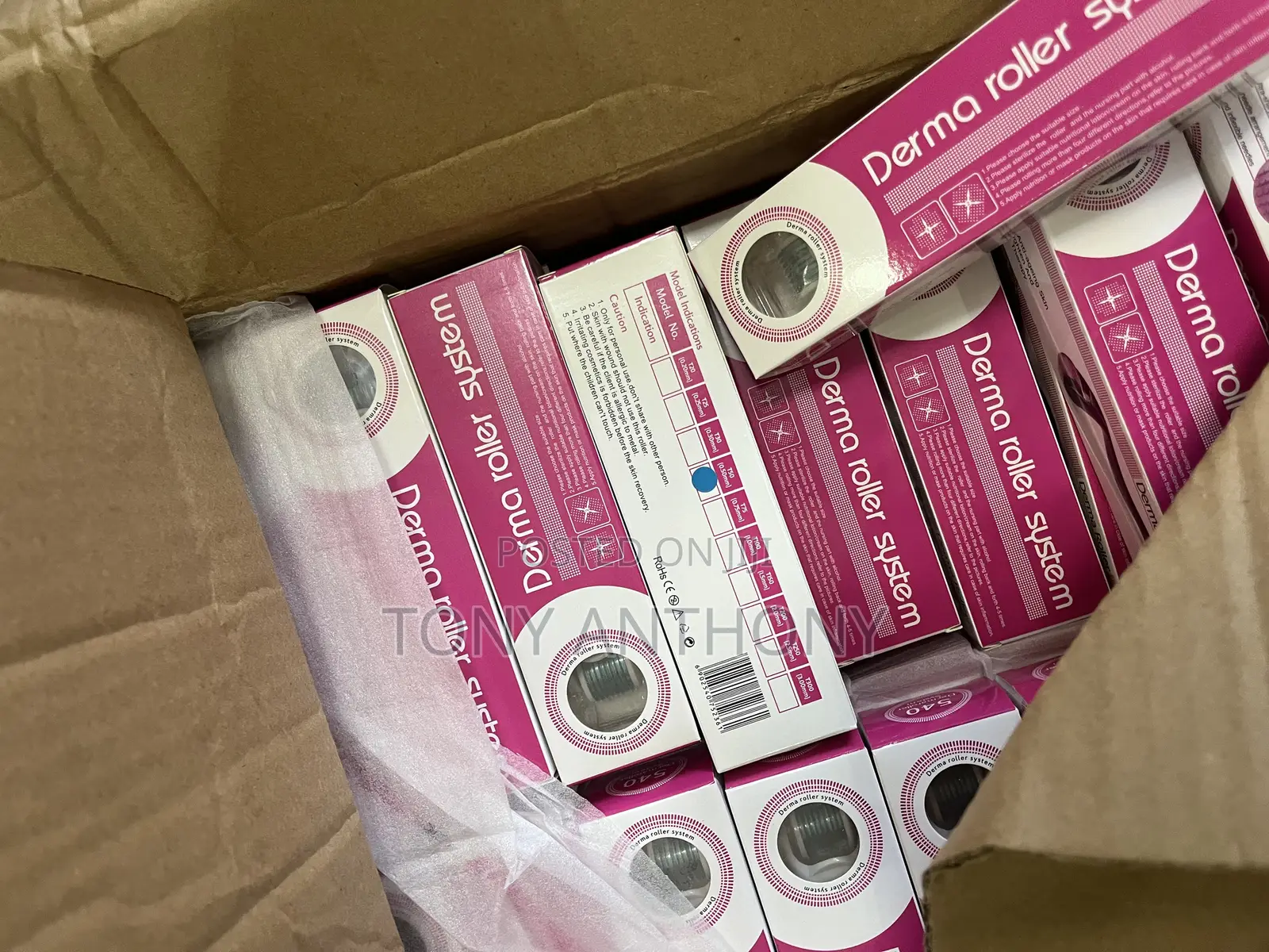 Derma Roller 0.5mm -1.5mm Titanium Needles