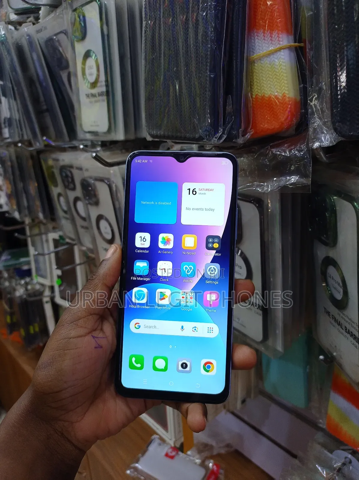 Itel A70 128 GB Blue