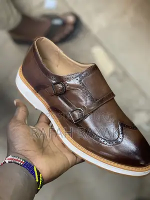 Classic Men’S Double Buckle Oxford Casual Shoes
