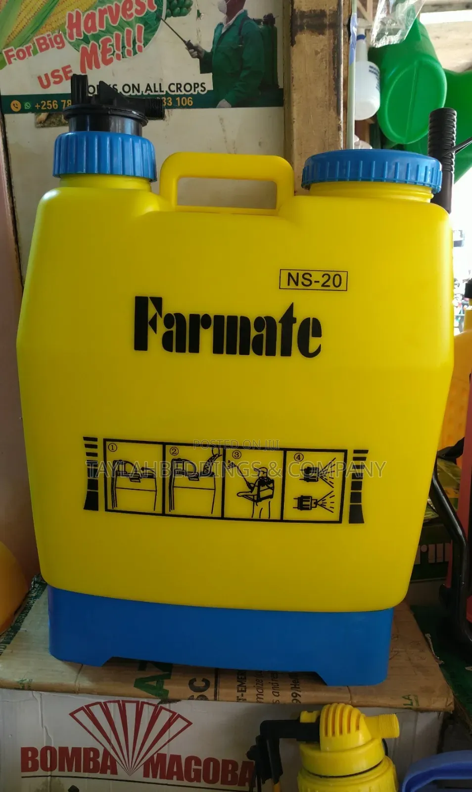 Farmate 20 Liters Knapsack Sprayer