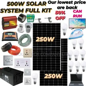 500W Complete Solar System Kit