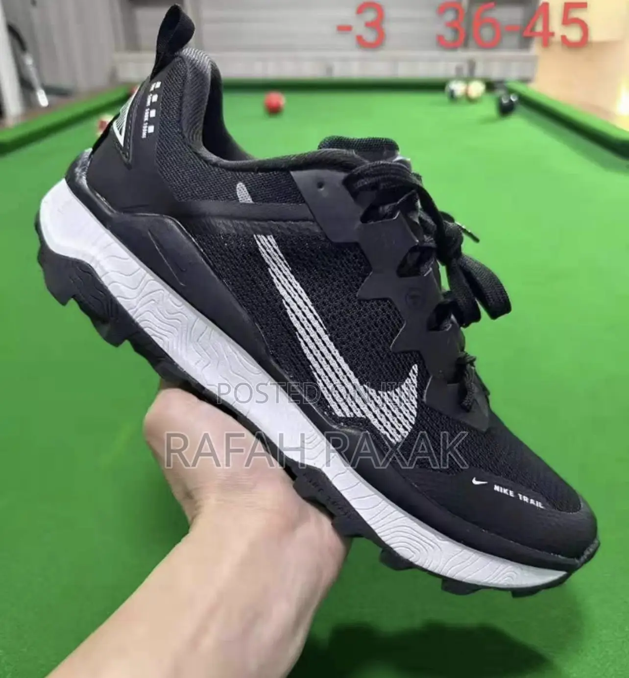 Original Black/White Nike Running Sneakers