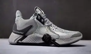 Original Grey Adidas Alpha Bounce Sneakers