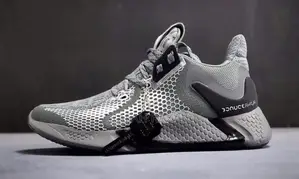 Original Grey Adidas Alpha Bounce Sneakers