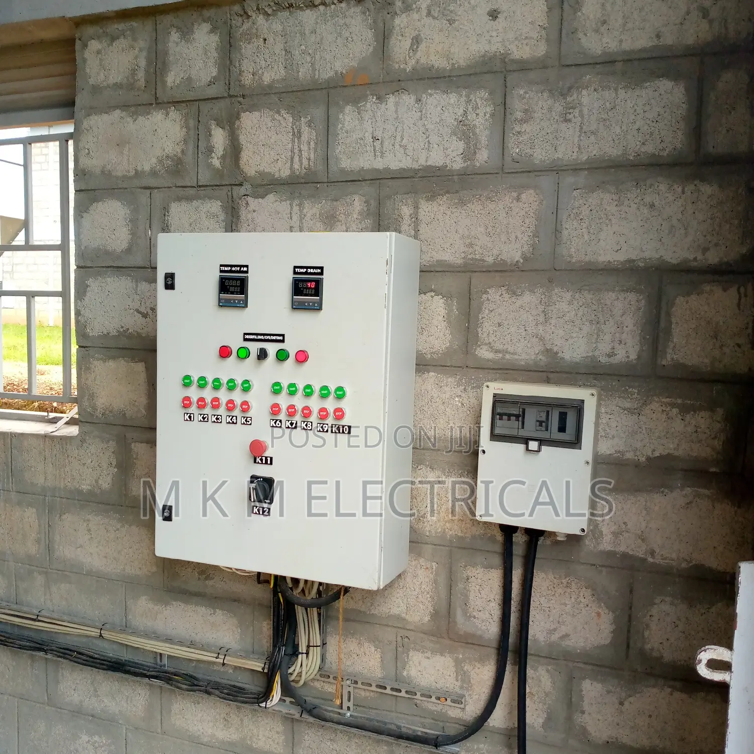 Grain Processing System/Motor Control Panel Design