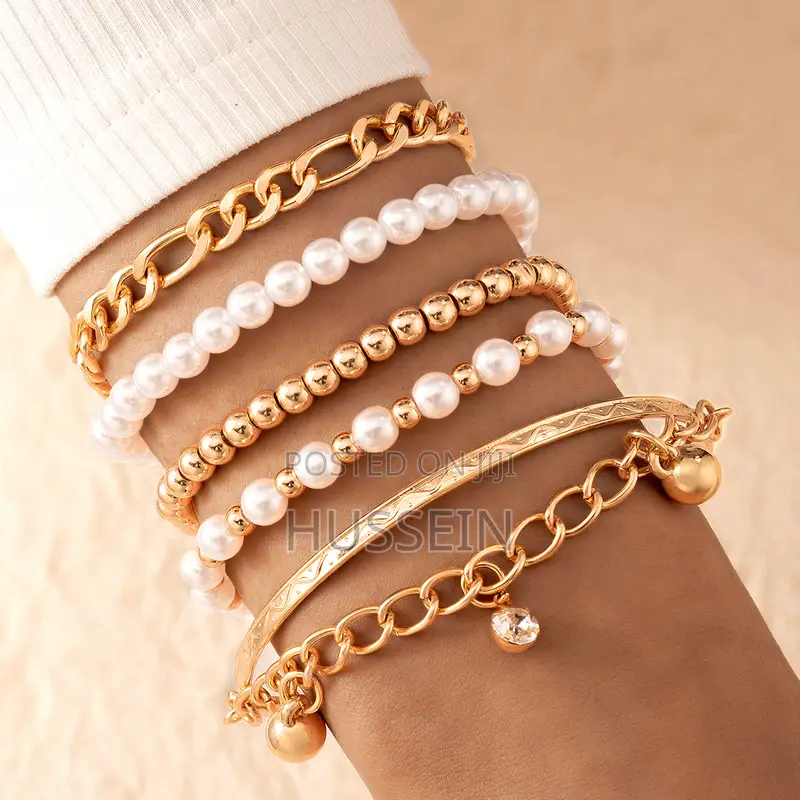 Tocona Bohemian Crystal Stone Bead Bracelet Set for Women