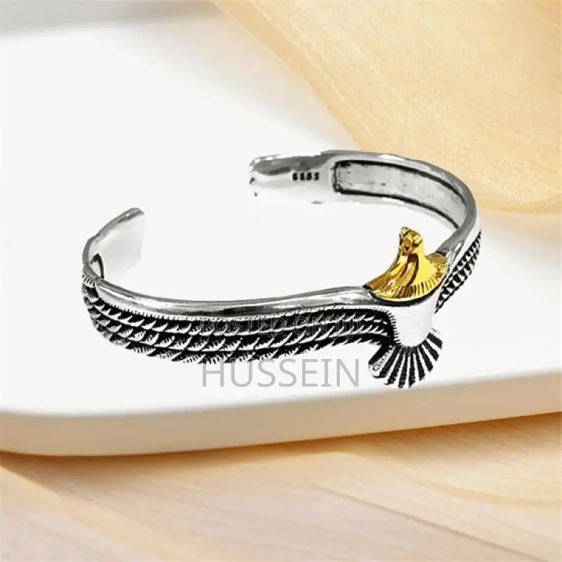 Indian Tribal Eagle Open Adjustable Bracelet Men\\'s/Women\\