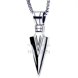 Fashion Men Triangle Arrow Necklace Indian Triangle Pendant