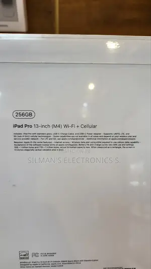 New Apple iPad Pro 13 (2024) 256 GB Black