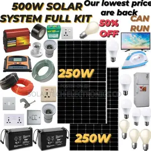 500W Complete Solar System Full Kit Elz