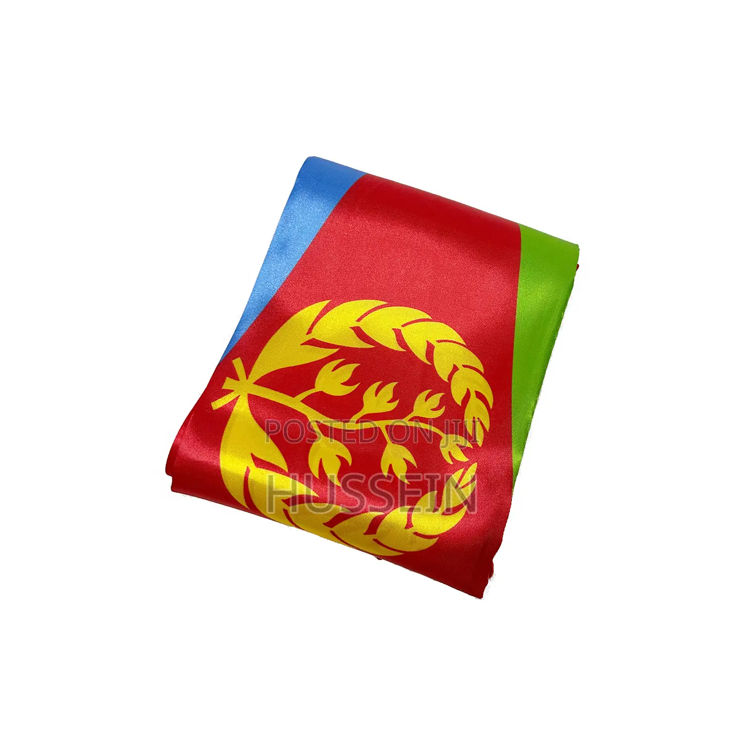 15x150cm Eritrea Flag Satin Scarf Banner