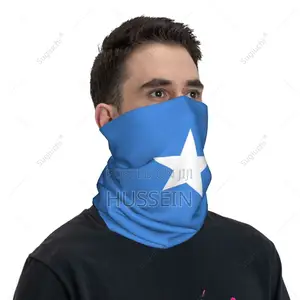Somalia Flag Neckerchief Scarf Neck Face Mask