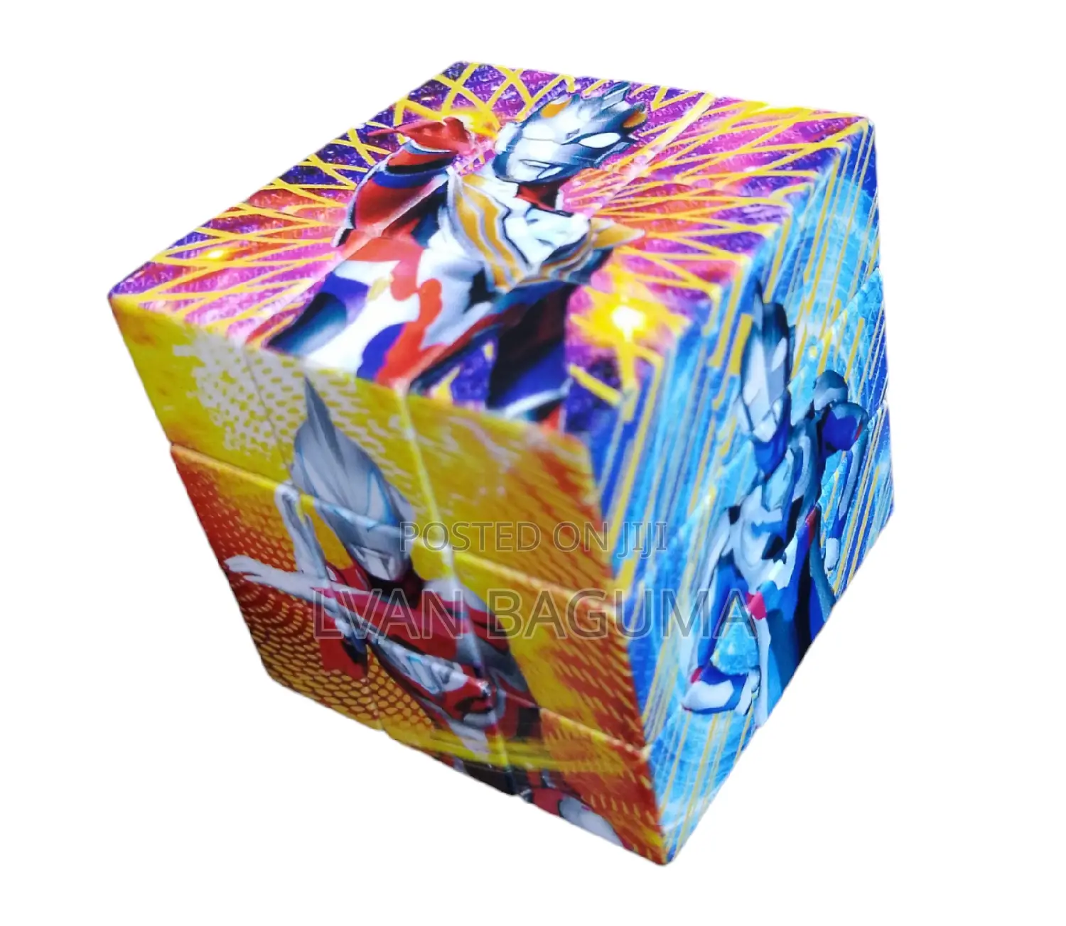 Action Images Magic Cube Puzzle for Kids - 3 × 3