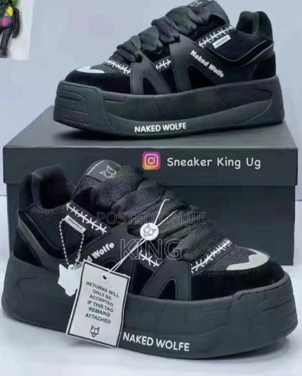Lace Up Fine Sneakers