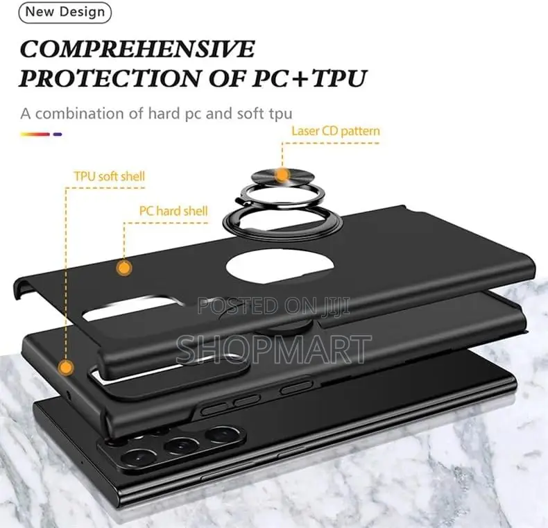 Ring Case for Samsung S22 Ultra