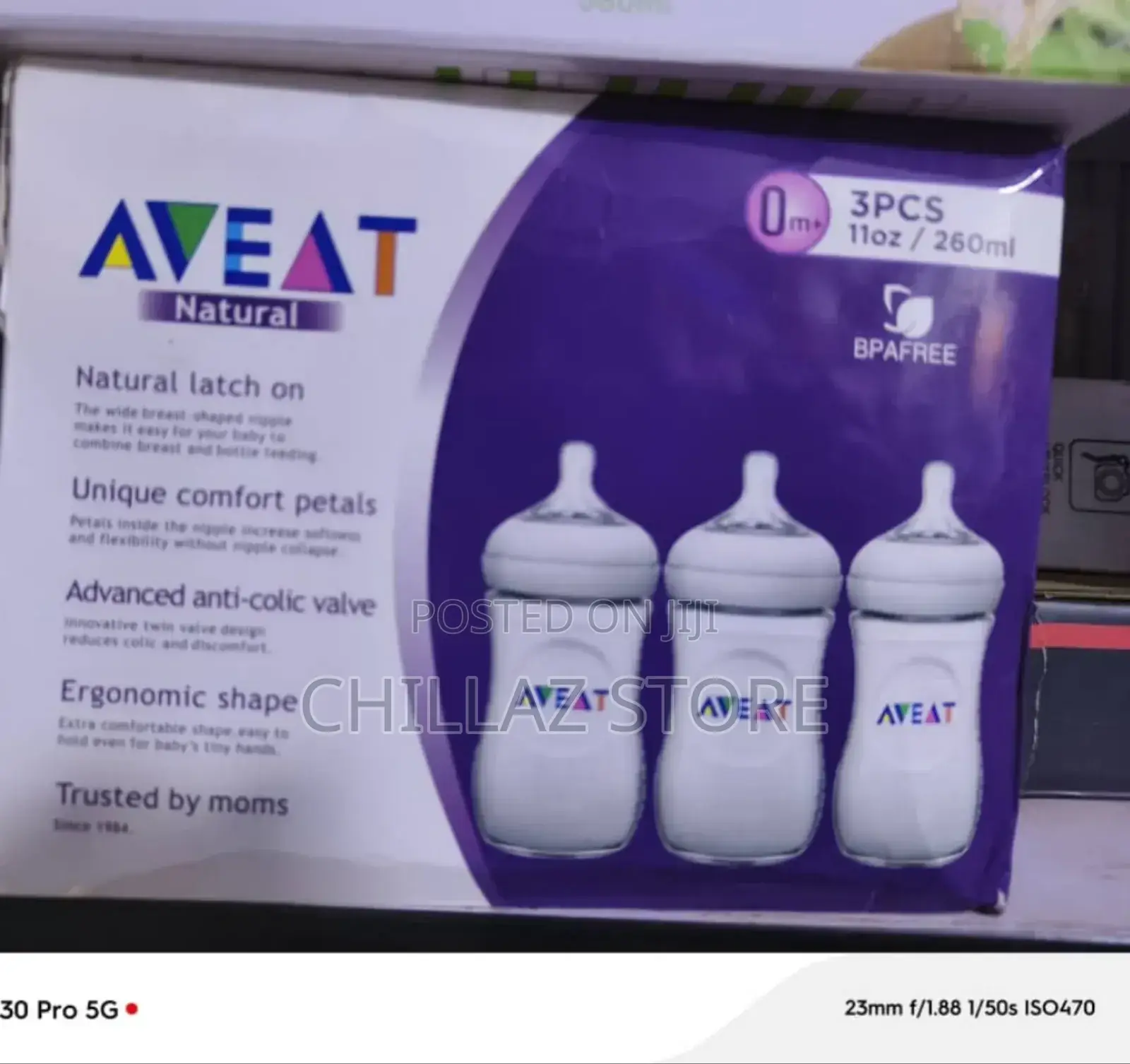 Triple Baby Feeding Bottle Set