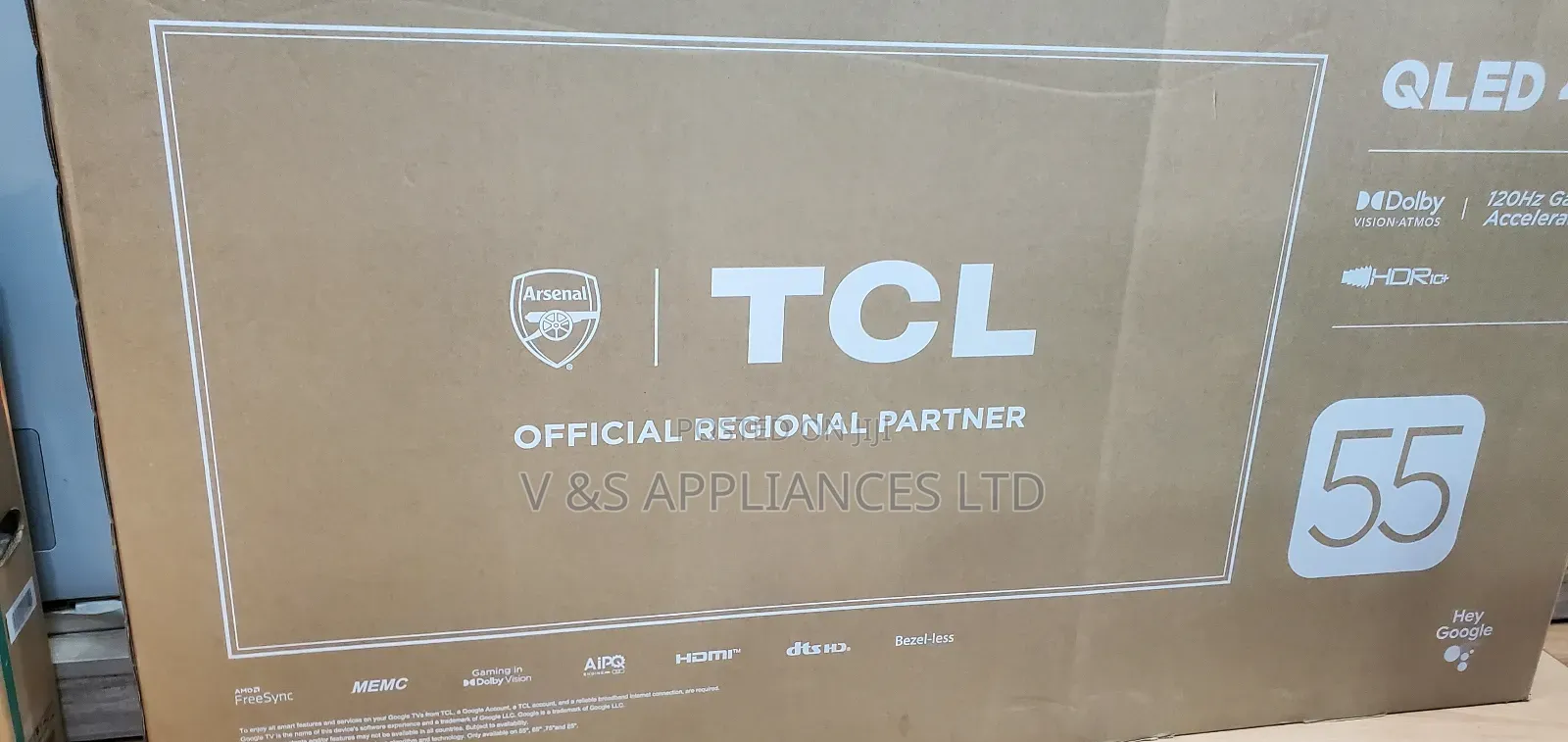 55 TCL Qled