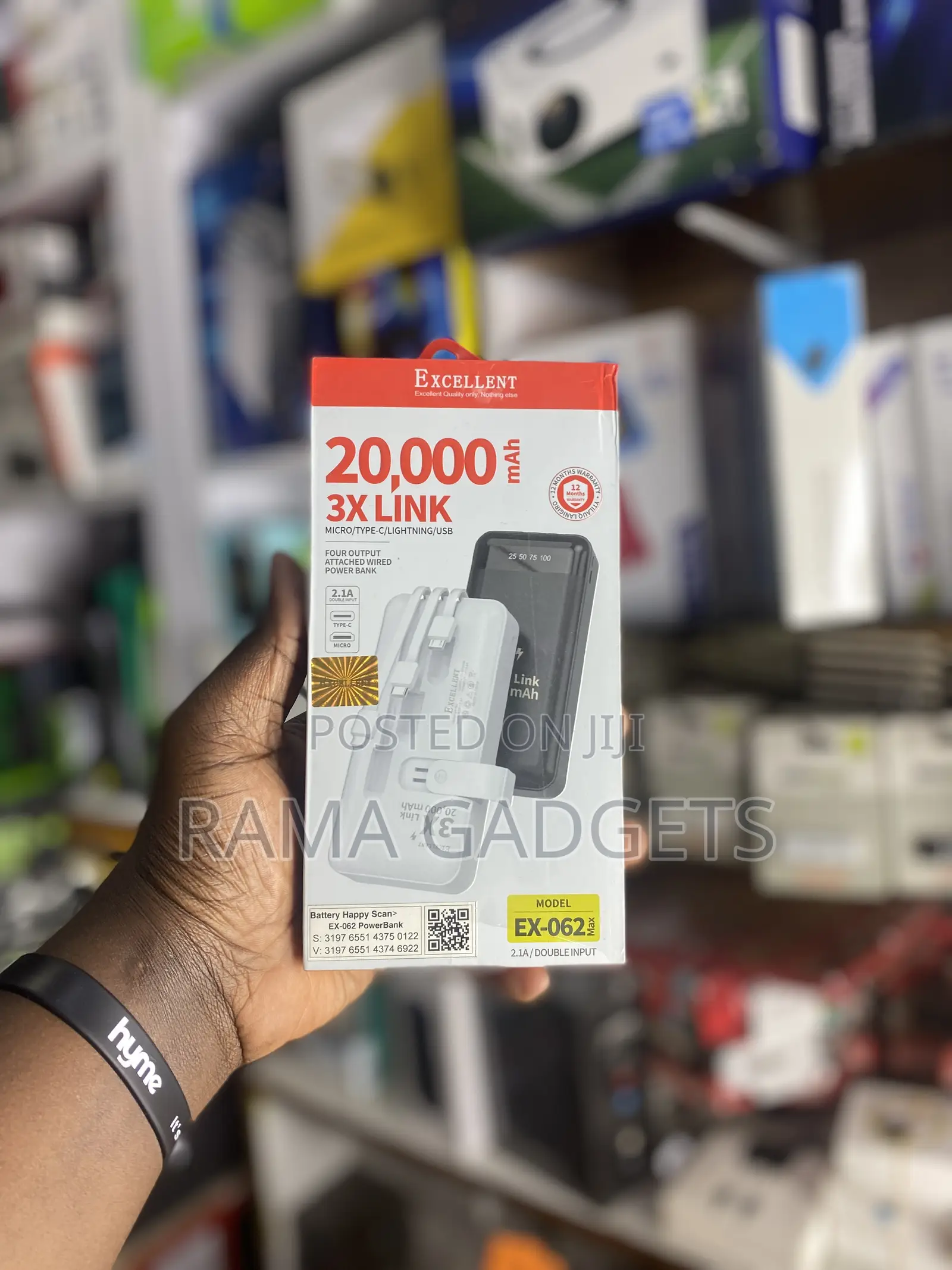 20,000mah Power Bank Excellent P