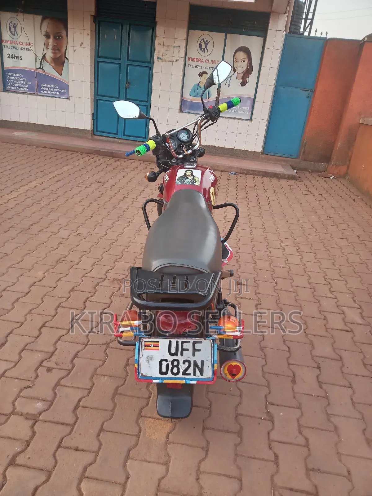 TVS HLX 125 2023 Red