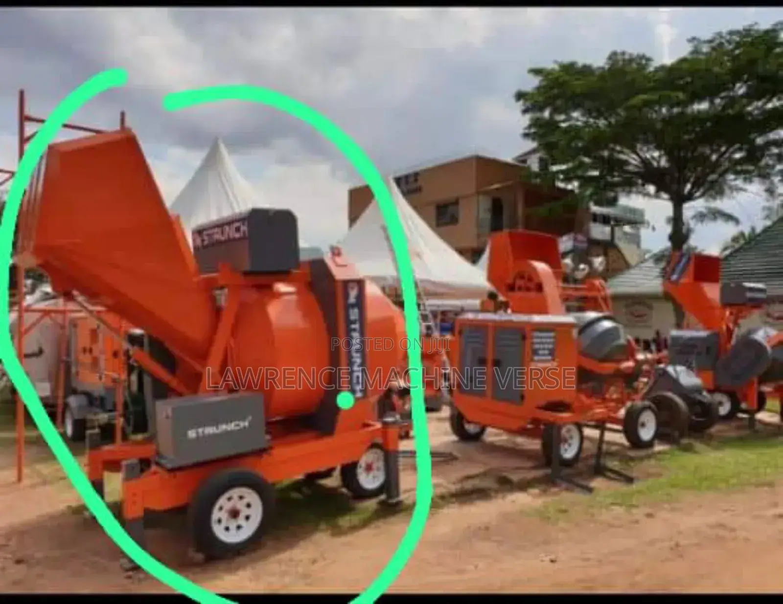 Diesel Concrete Mixer Heavy Duty