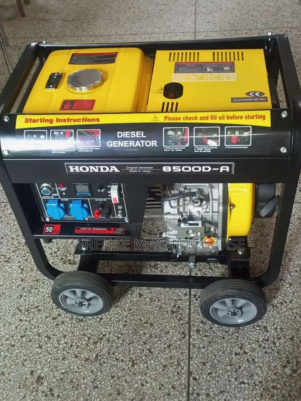 Diesel Generator Key Start