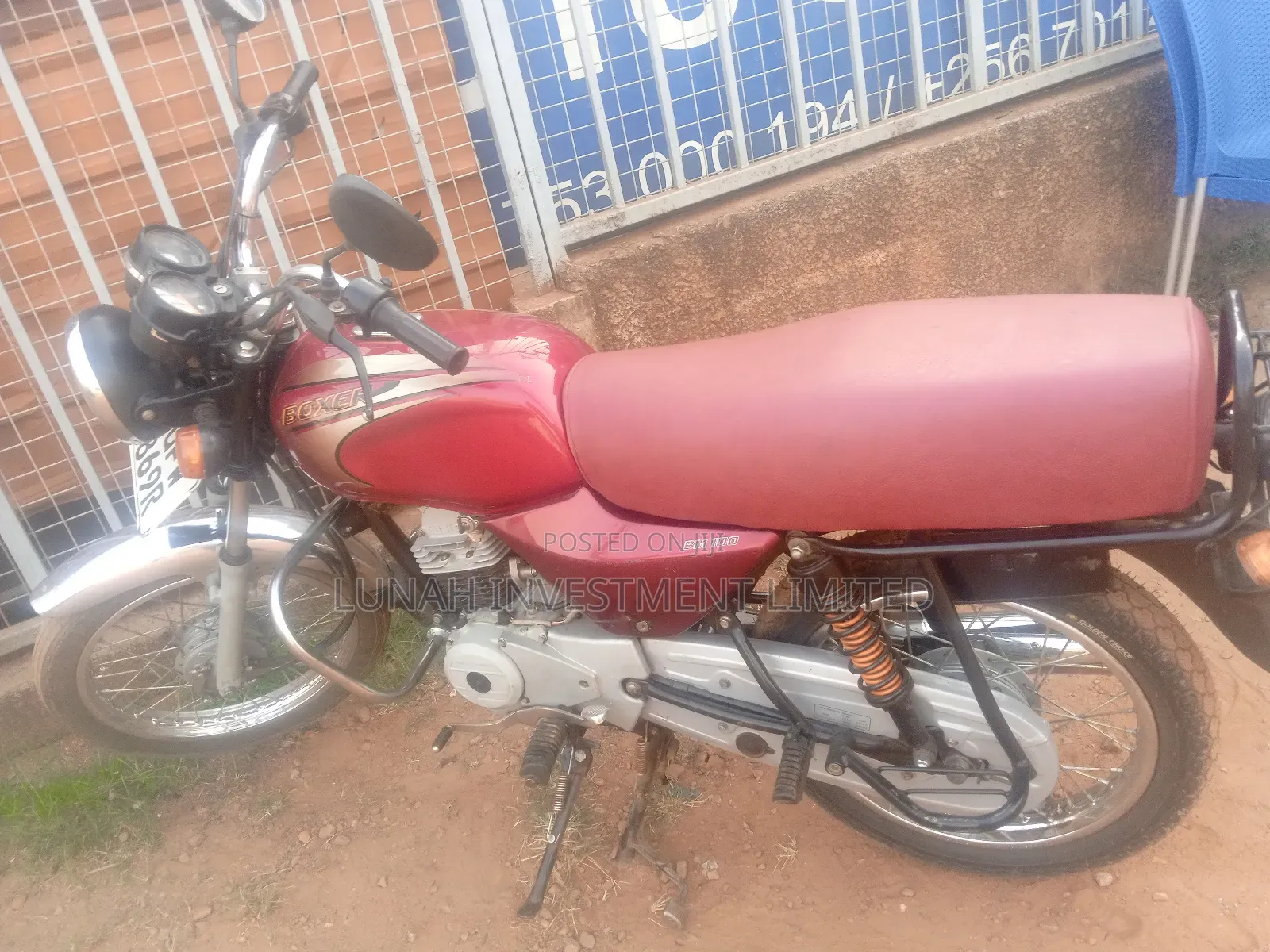 Bajaj Boxer 2024 Red