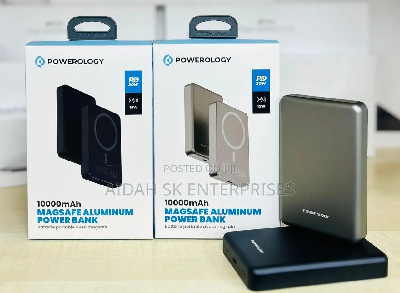 Powerology 10000 Mah 20W PD 15W Magsafe Powerbank