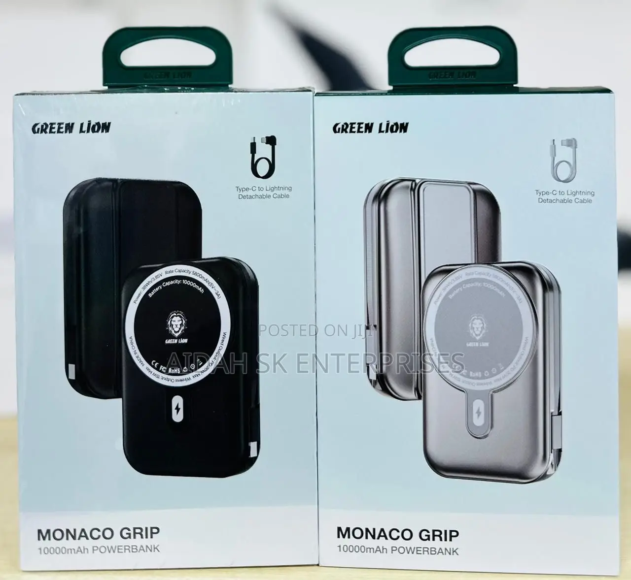 Green Lion Monaco Grip 10000mah Power Bank