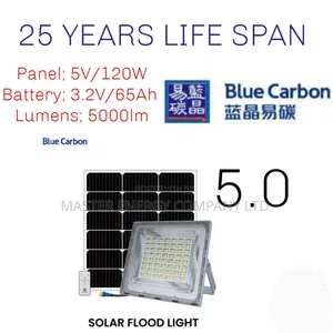 500W Blue Carbon Solar Flood Lights Ii