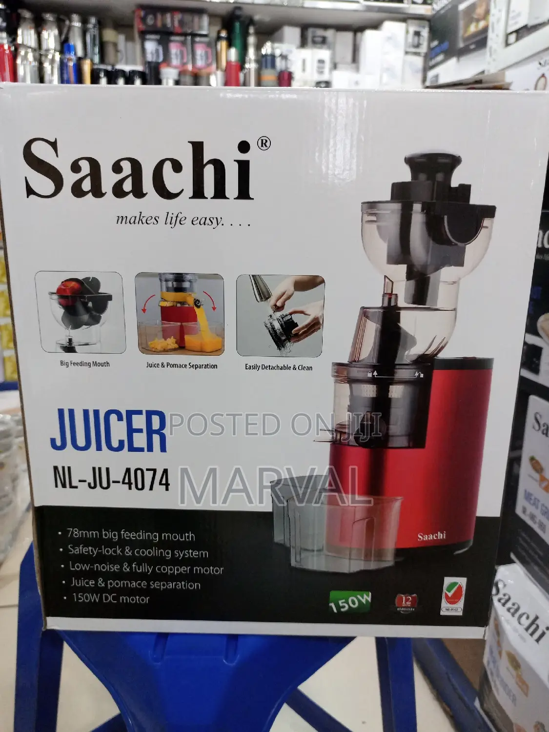Saachi Slow Juicer