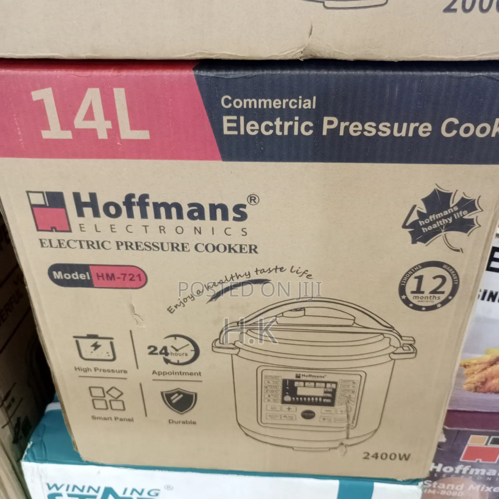 Hoffman 14L Commercial Multifunction Pressure Cooker 2000W