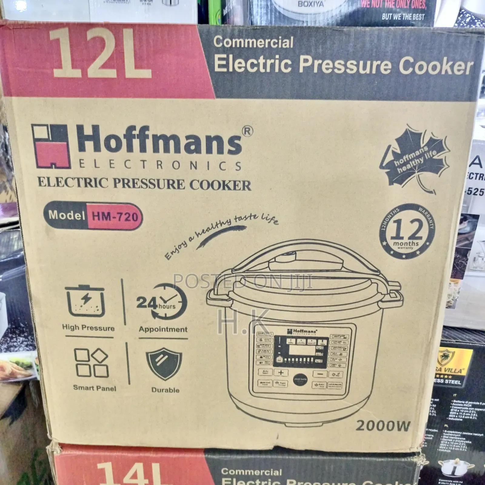 Hoffman 14L Commercial Multifunction Pressure Cooker 2000W