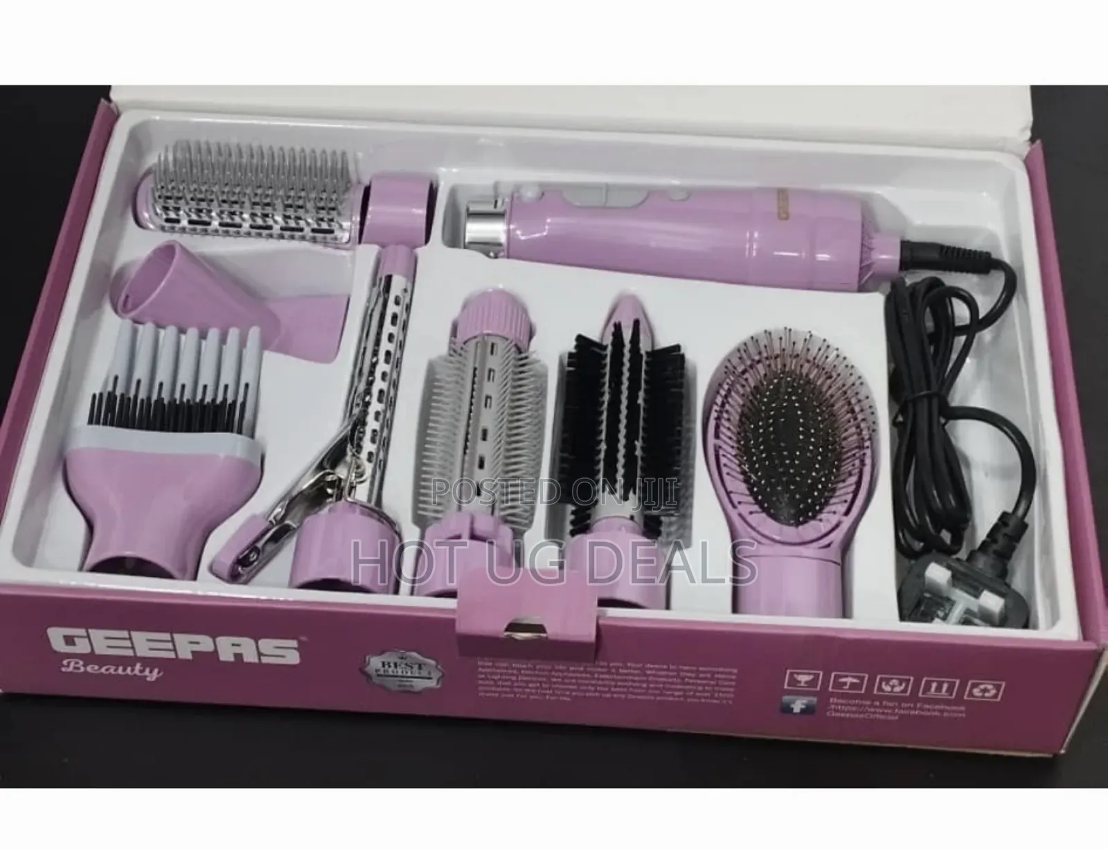 Geepas Hair Styler – Pink