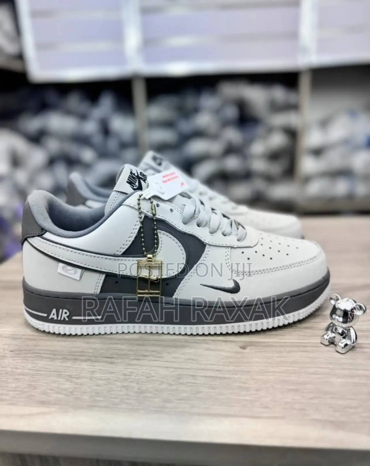 Original Nike Air Force 1 Low 07 White/Grey Sneaker