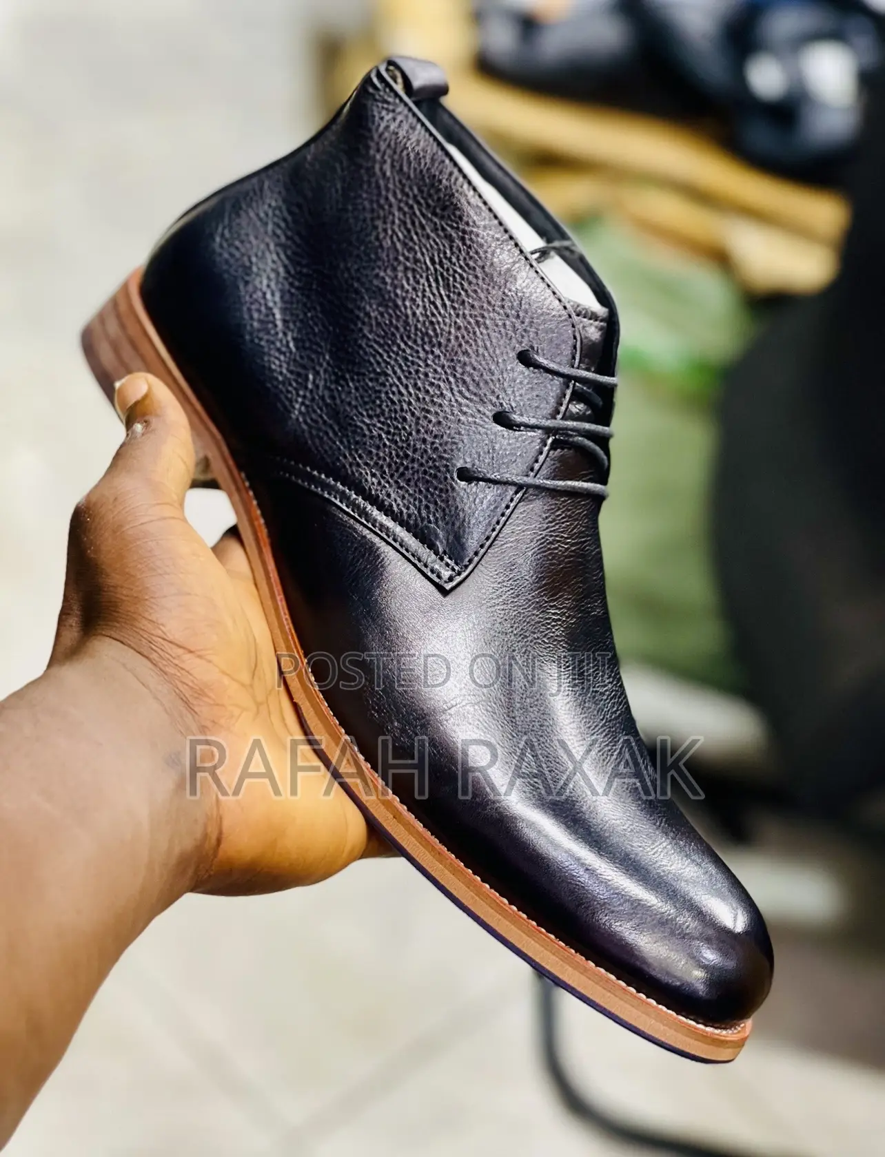 Original Men’S Franco Banetti Gentle Leather Ankle Boots