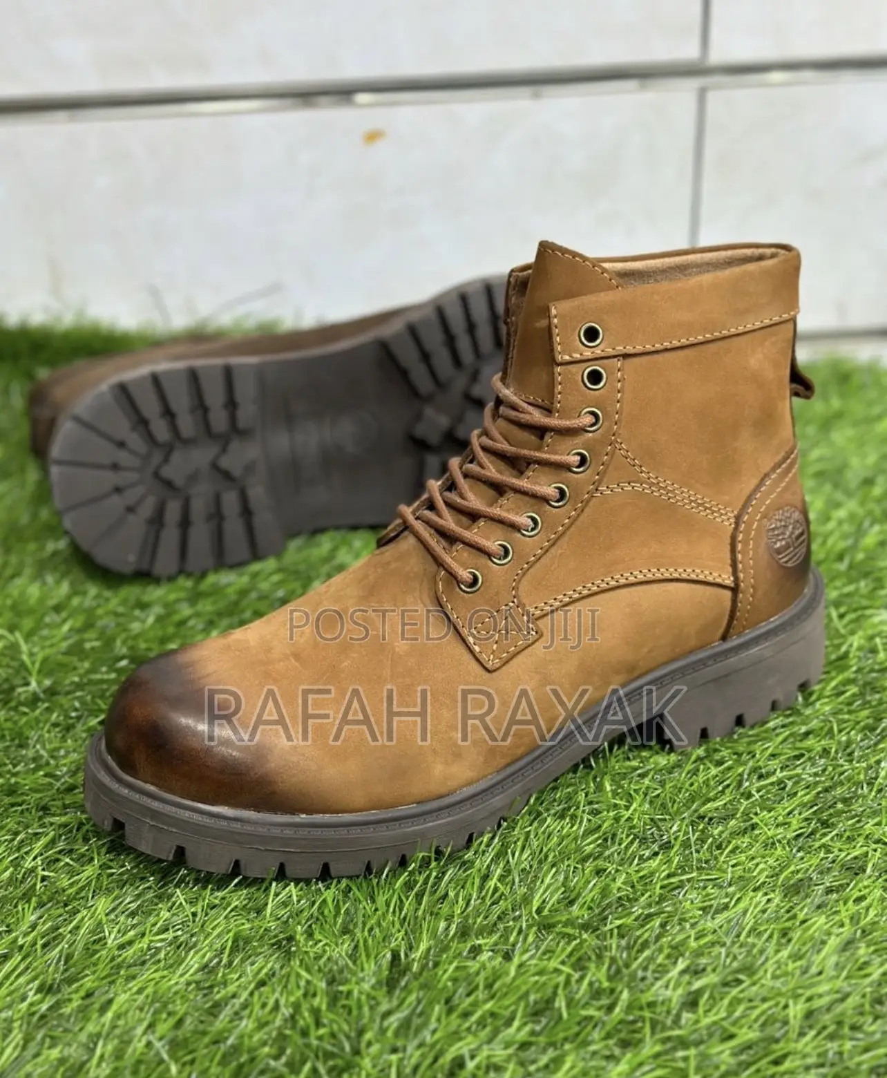 Original Light Brown Timberland Casual Premium Leather Boots