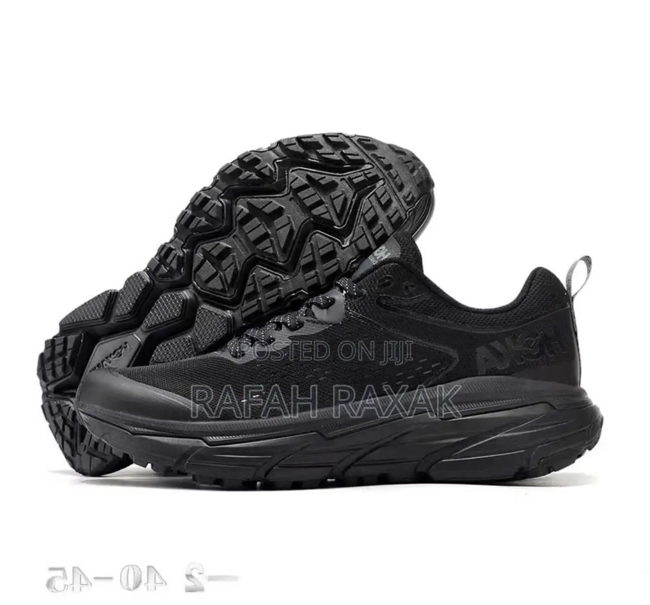 Original Triple Black HOKA Challenger One Running Sneakers