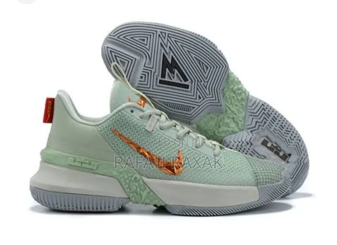 Nike Lebron Ambassador 13 Empire Jade Basketball Sneakers