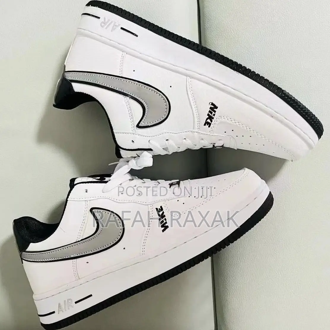 Original Nike Air Force 1 Low White Wolf Grey Sneaker