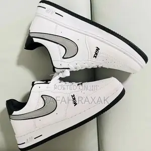 Original Nike Air Force 1 Low White Wolf Grey Sneaker
