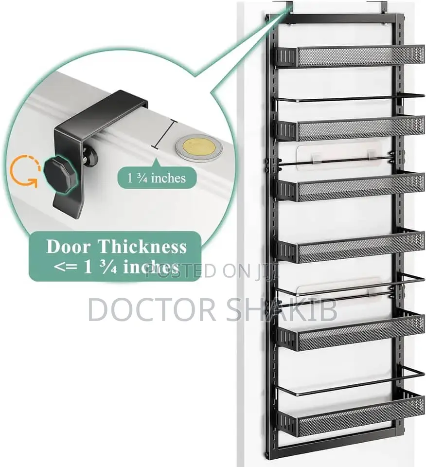 6-Tier Display Rack Wire Mesh Organizer