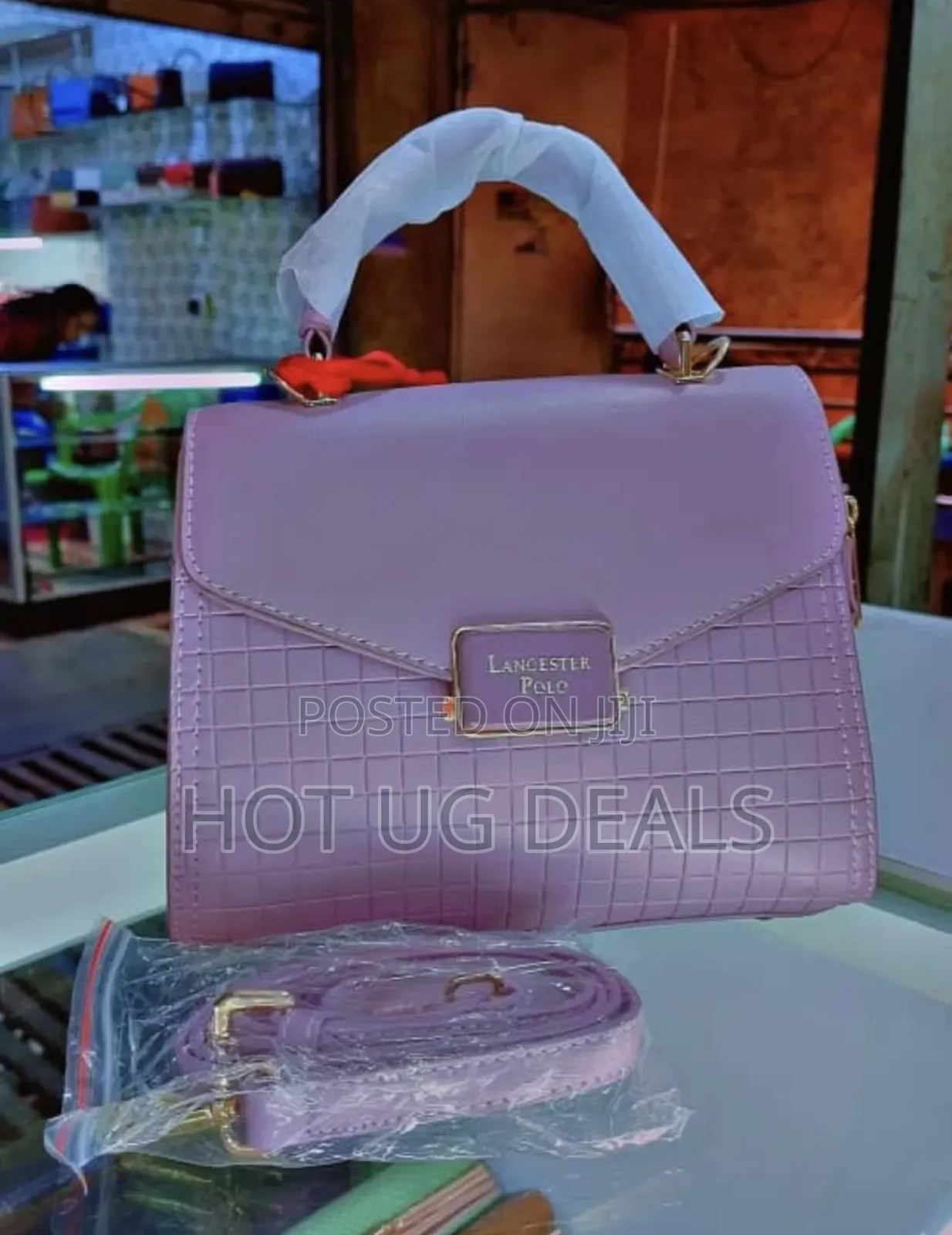 Ladies Classic Designer Handbag - Colour Varies