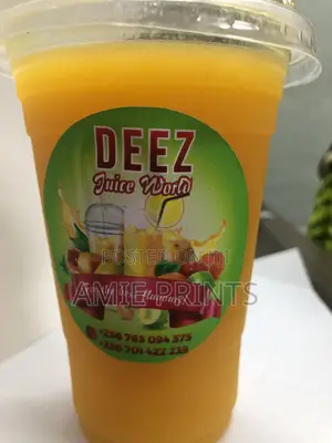 Photo - Disposable Juice Stickers