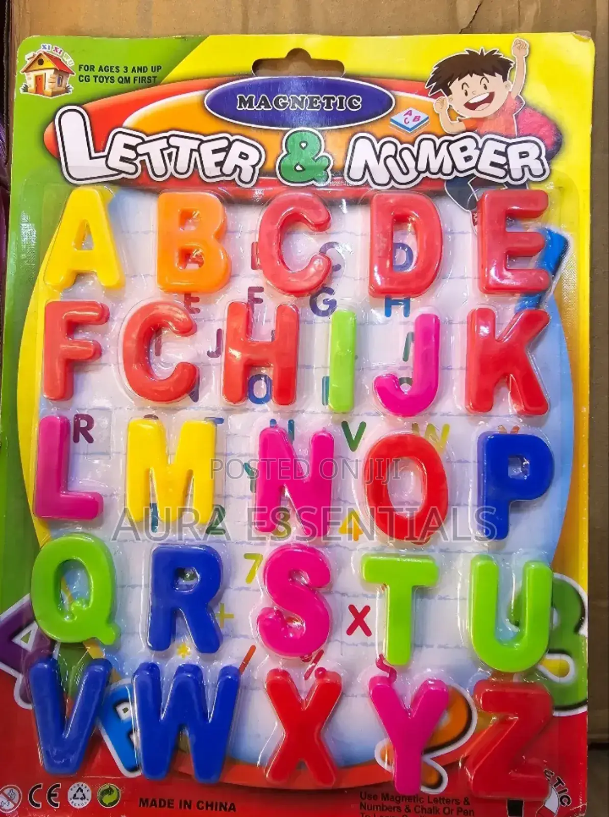 Magnetic Capital Letters a to Z