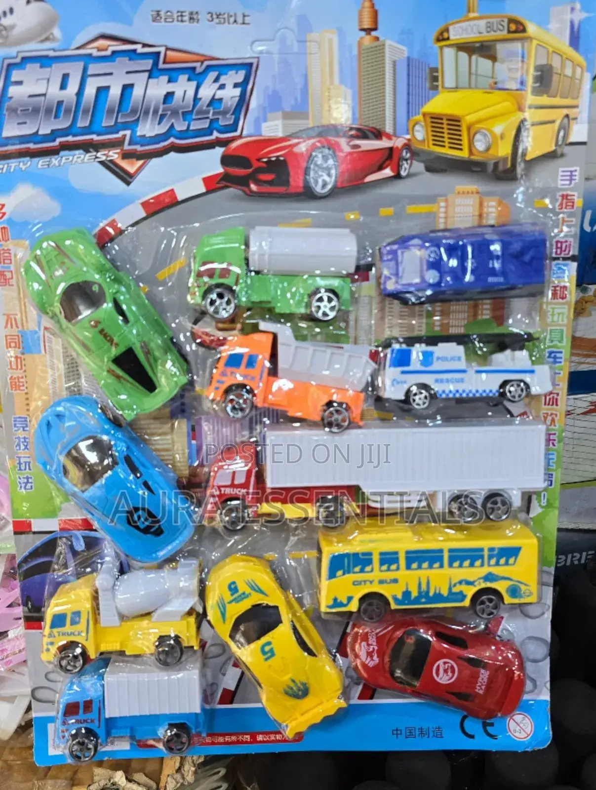 Cute Cartoon Mini Pull Back Cars Toys Set